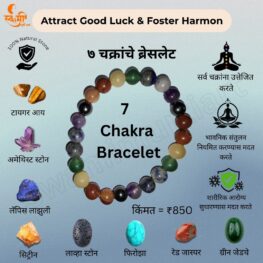 Good luck and 7 chakras Bracelet
