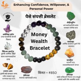 Money wealth bracelet