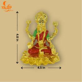 gold plated laxmi mata