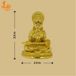 gold plated annapurna murti