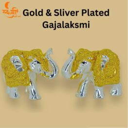 Gold & Silver Plated Gajlaxmi