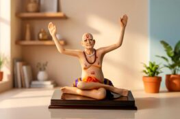 swami marble murti